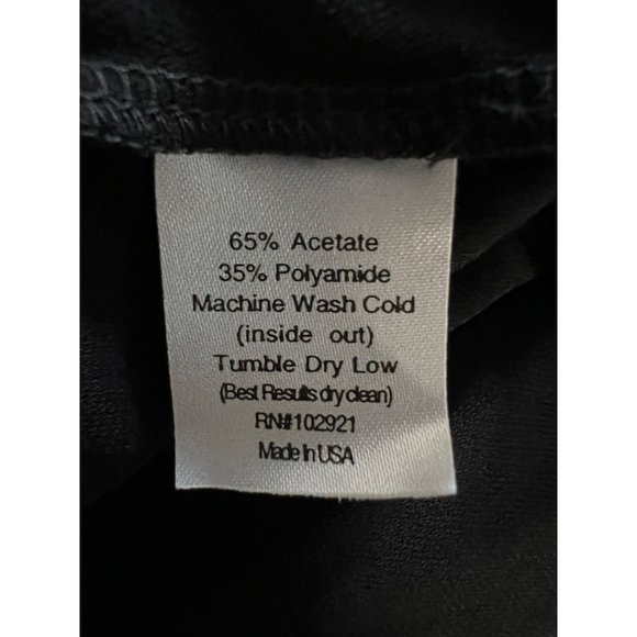 Development Black Halter Dress Medium Gold Sequence Open Back - Picture 12 of 13